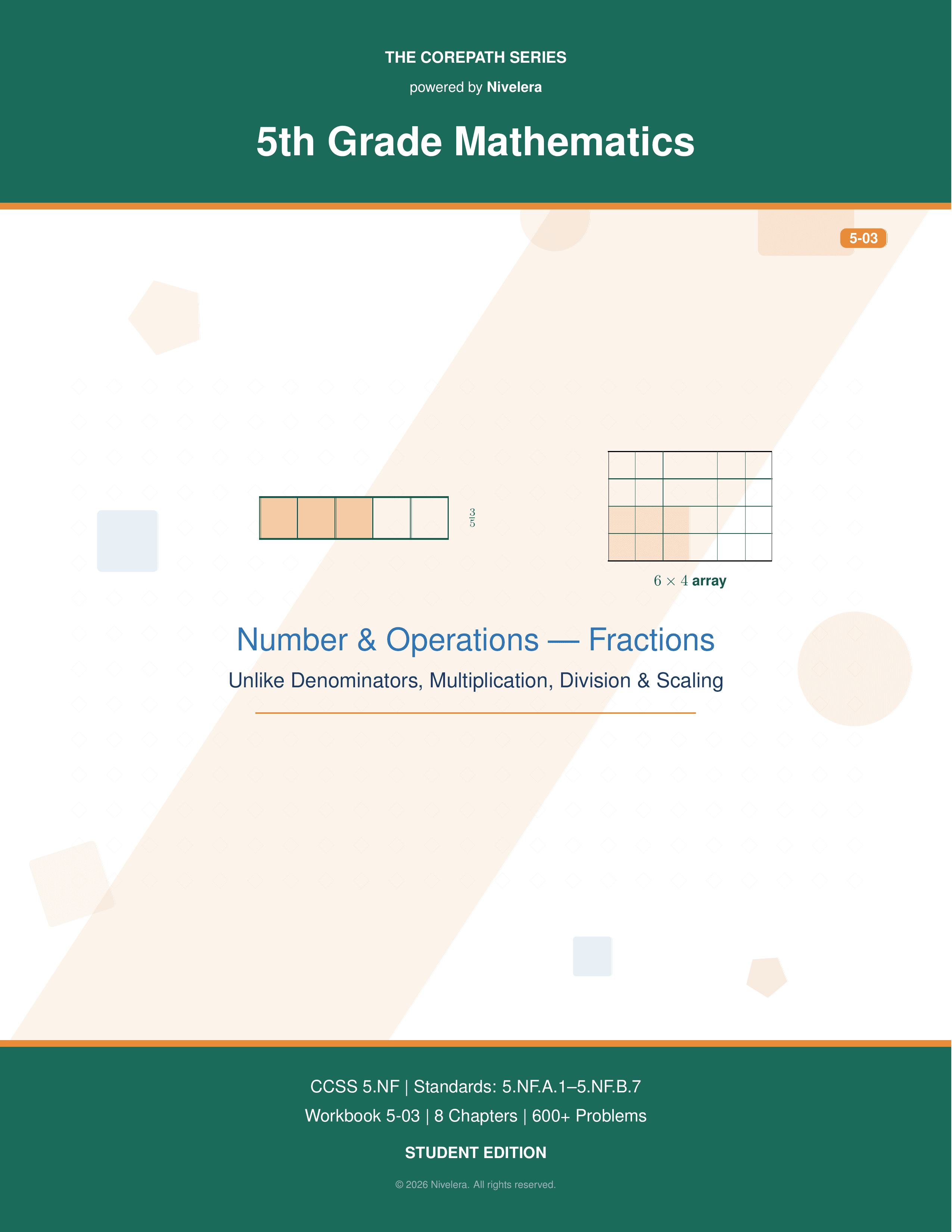 CorePath Math: 5th Grade — Number & Operations — Fractions